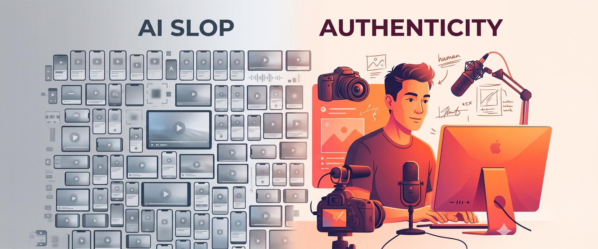 AI Slop : comment l'authenticité redevient un avantage compétitif